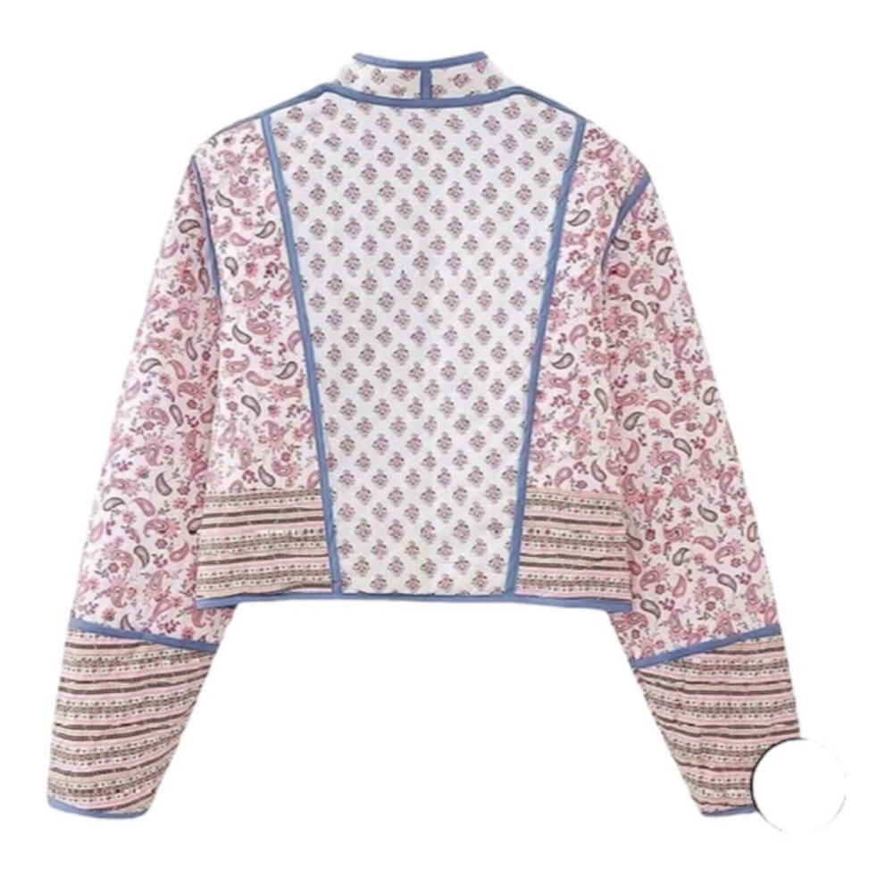 Patterned Women's Jacket - image 5